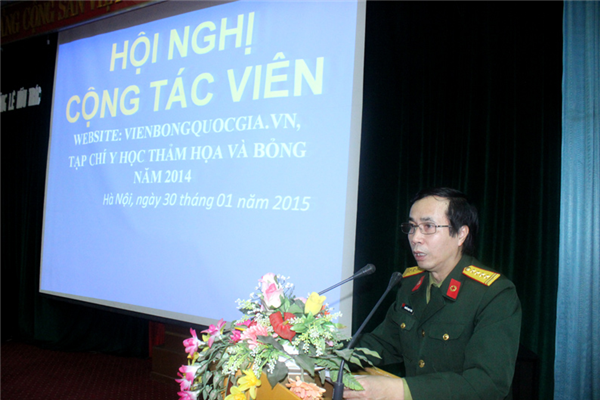 Viện Bỏng Quốc gia tổ chức Hội nghị cộng tác viên năm 2014